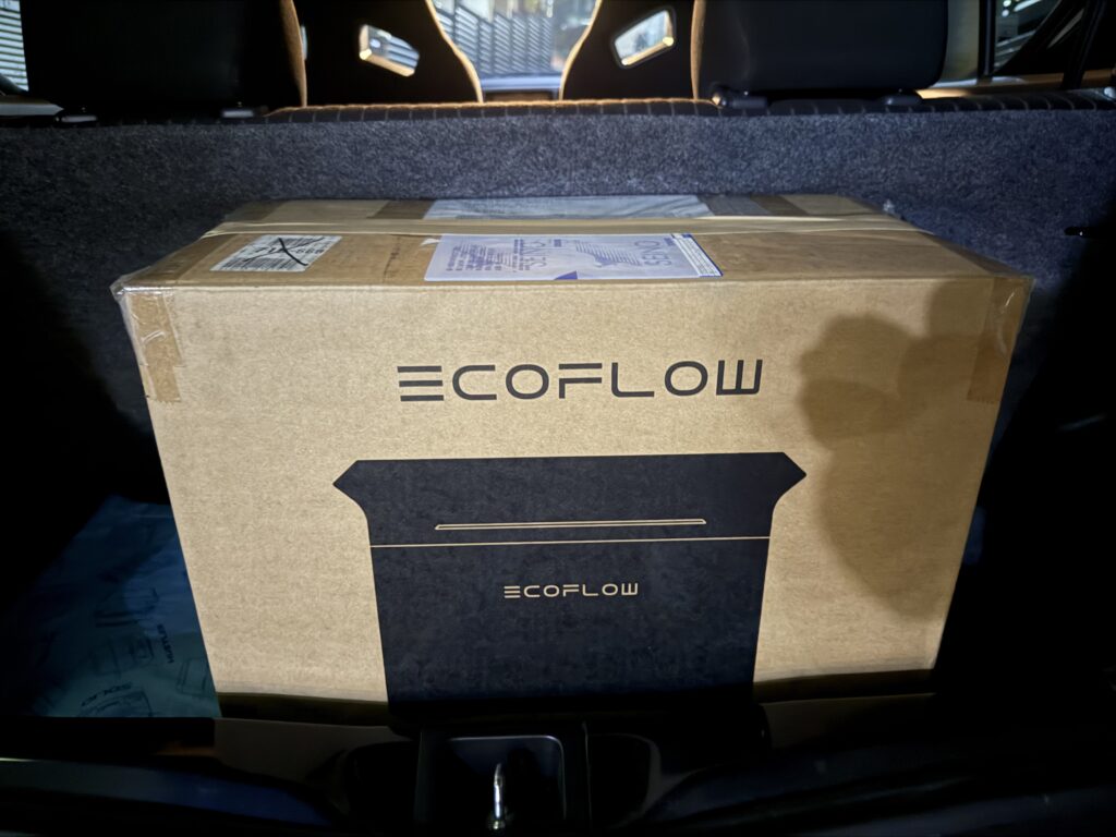 EcoFlow DELTA 3 Plus箱